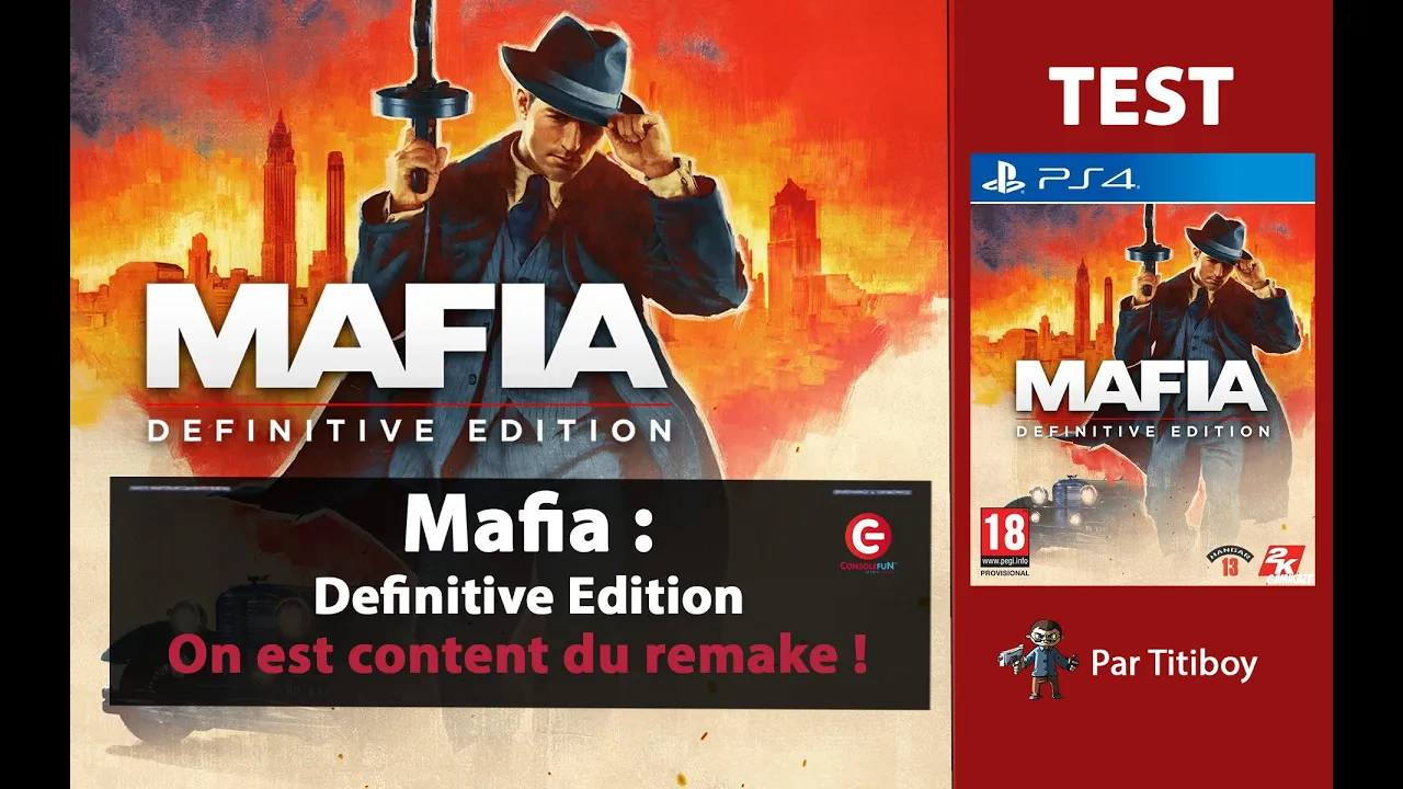Vido-Test de Mafia Definitive Edition par ConsoleFun
