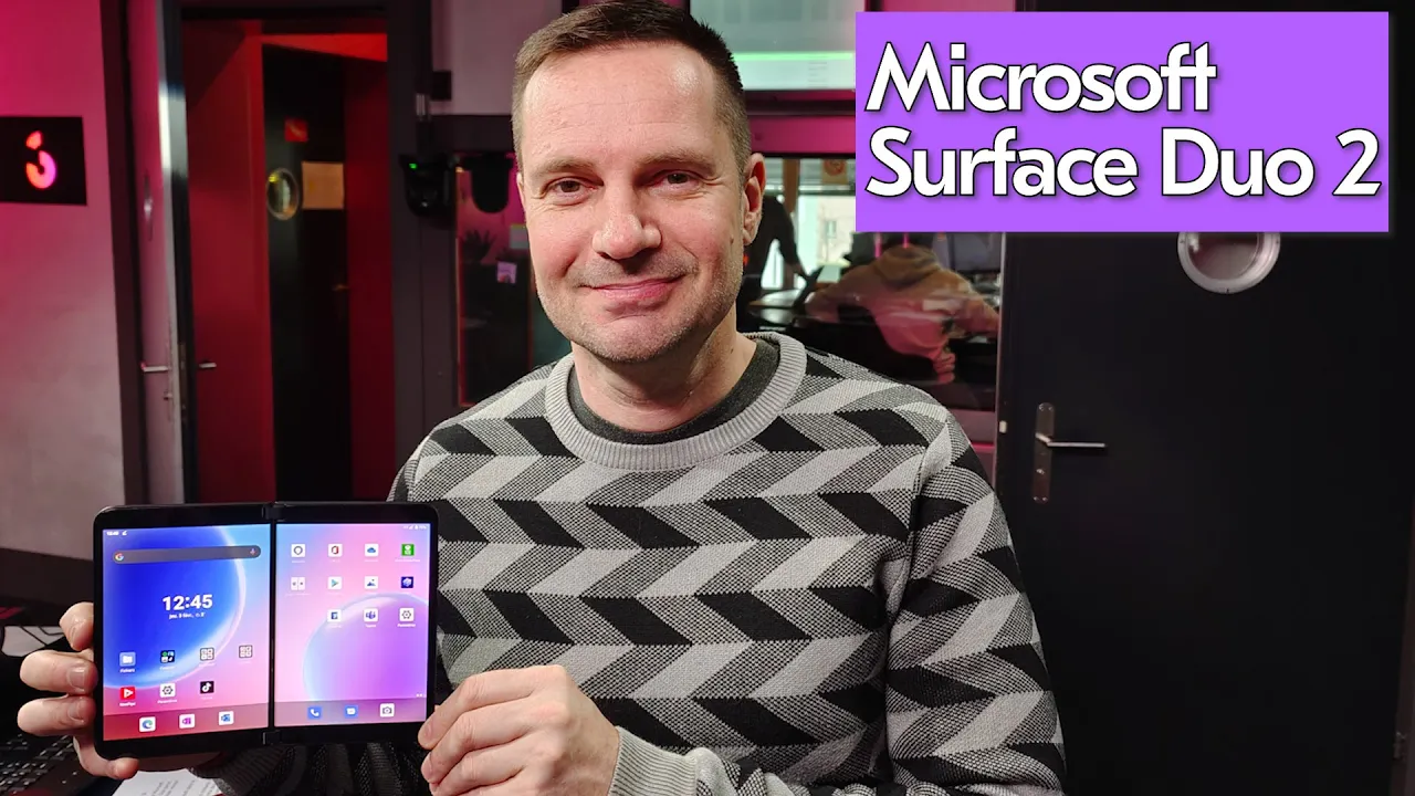 Vido-Test de Microsoft Surface Duo 2 par Point Barre