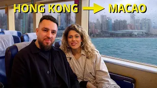 AM PLECAT DIN HONG KONG ÎN MACAO! VLOG NEFILTRAT CU DRUMUL!