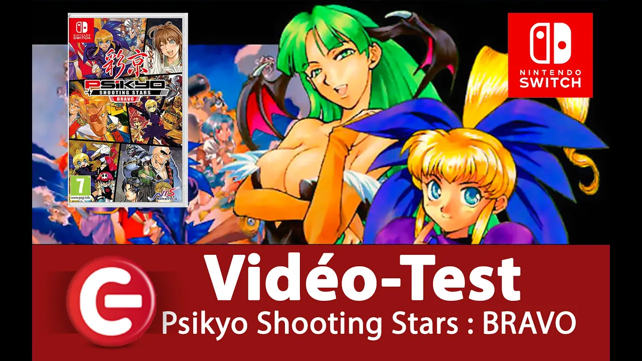Vido-Test de Psikyo Shooting Stars Bravo par ConsoleFun