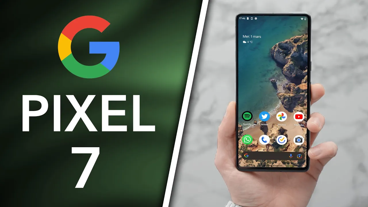Vido-Test de Google Pixel 7 par Steven