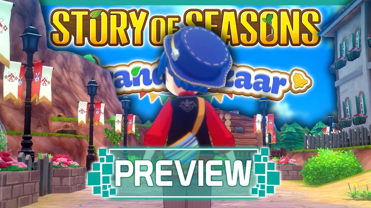 Vidéo-Test de Story of Seasons Grand Bazaar par Noisy Pixel