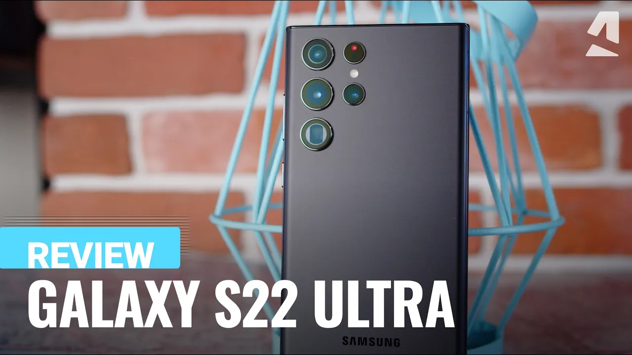 Vido-Test de Samsung Galaxy S22 Ultra par GSMArena