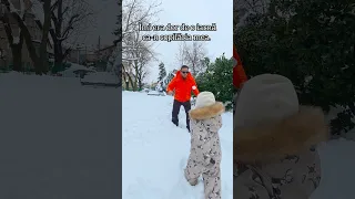Îmi era dor de o iarnă ca-n copilăria mea!