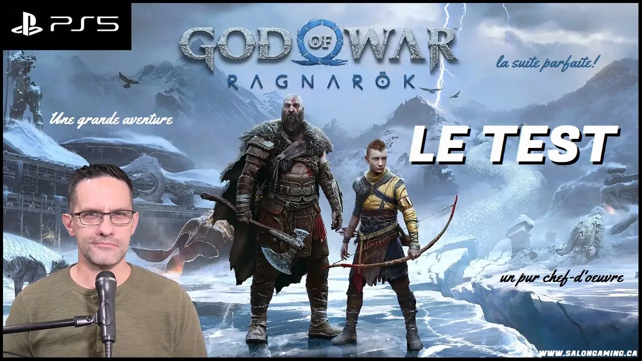 Vido-Test de God of War Ragnark par Salon de Gaming de Monsieur Smith