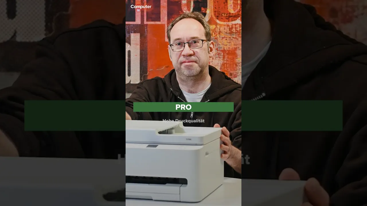 Vid�o-Test de Canon Pixma TS7550i par Computer Bild