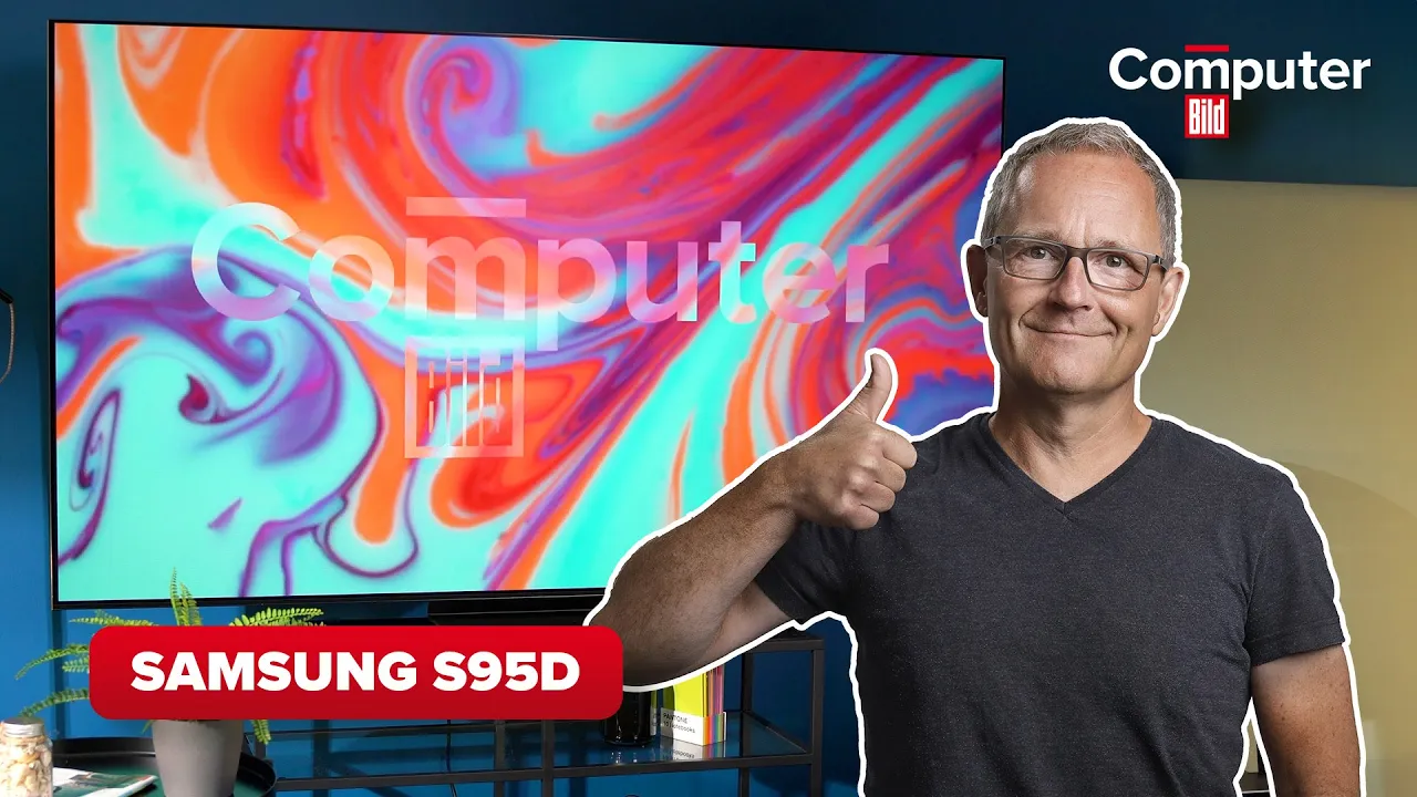 Vido-Test de Samsung S95D par Computer Bild