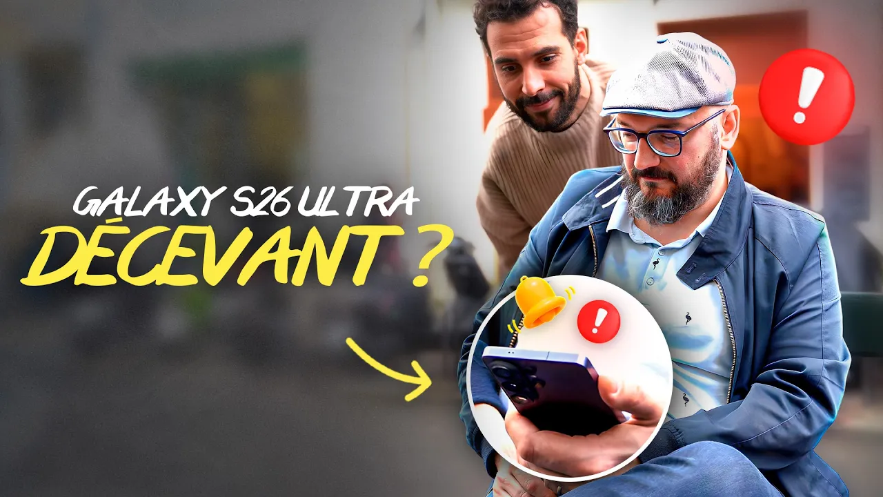 Vid�o-Test de Samsung Galaxy S26 Ultra par Presse Citron