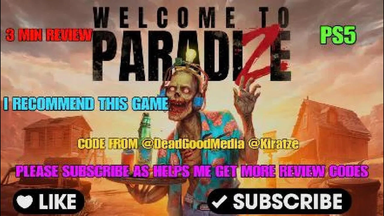 Vido-Test de Welcome to ParadiZe par GRIMREAPERSAGE