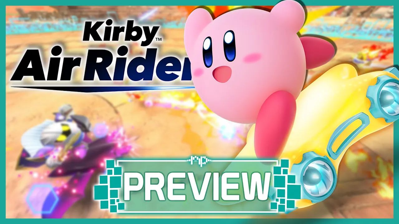 Vid�o-Test de Kirby Air Riders par Noisy Pixel