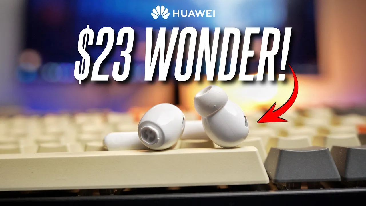 Vido-Test de Huawei FreeBuds SE par Sean Talks Tech