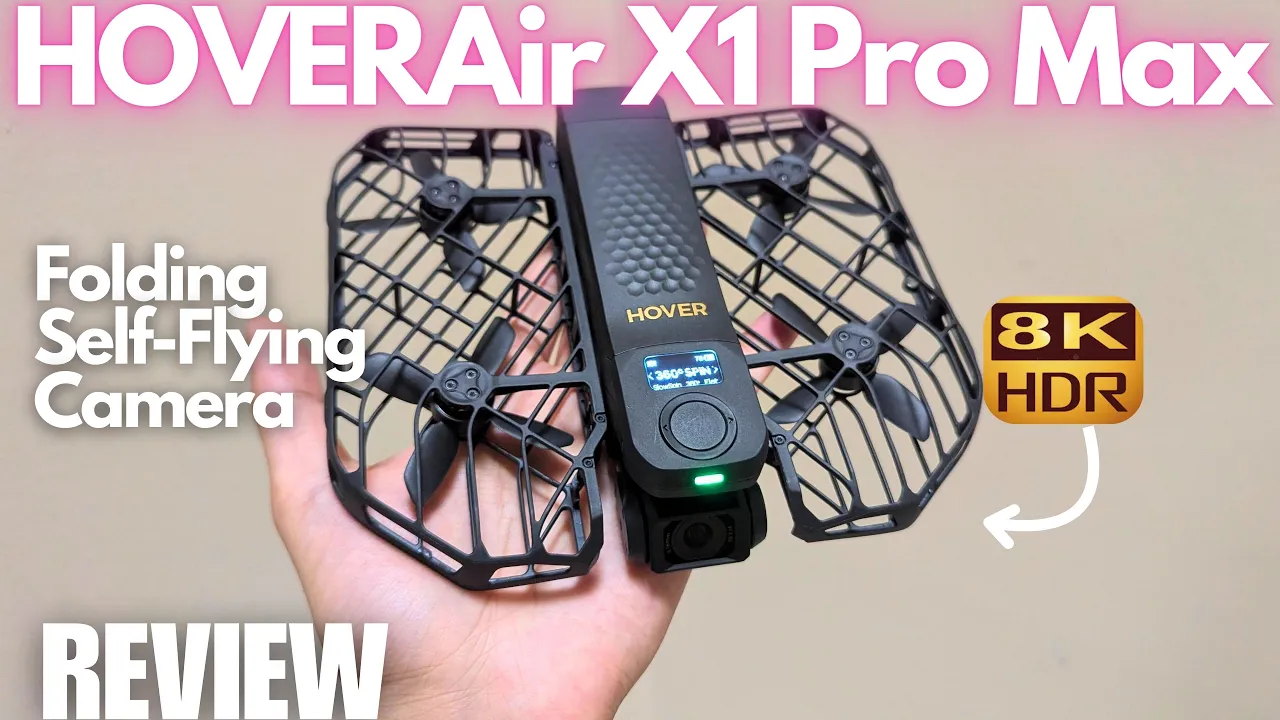 Vidéo-Test de Hoverair X1 Pro par OSReviews