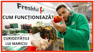 Turul depozitului Freshful.ro, cel mai mare hypermarket online din Romania