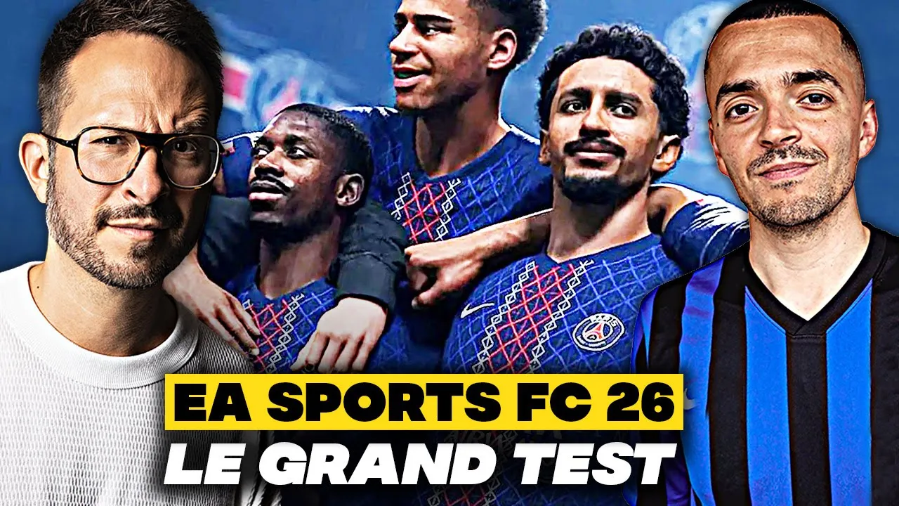 Vido-Test de EA Sports FC 26 par Julien Chize