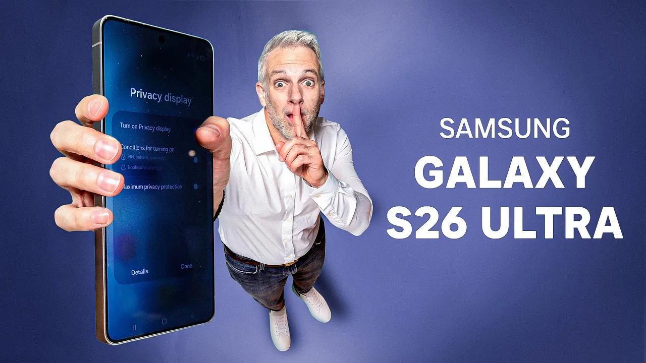 Vid�o-Test de Samsung Galaxy S26 Ultra par Monsieur GRrr