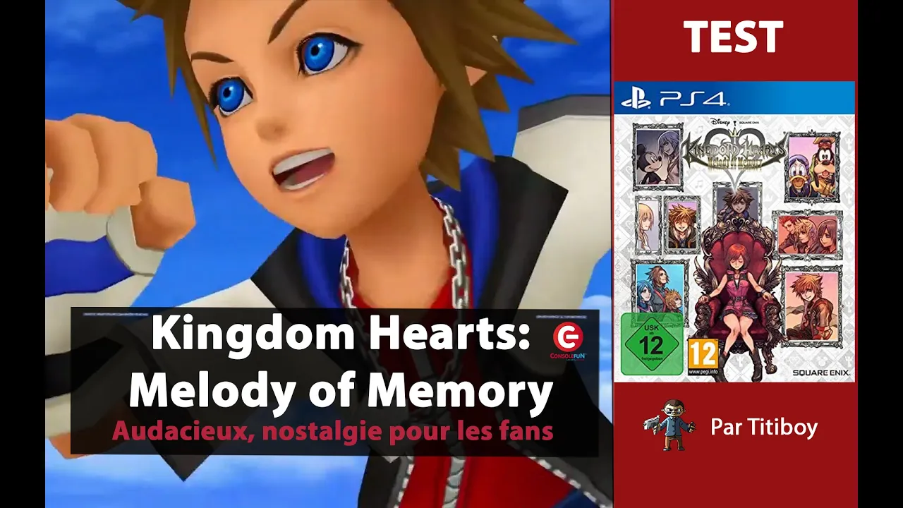 Vido-Test de Kingdom Hearts Melody of Memory par ConsoleFun