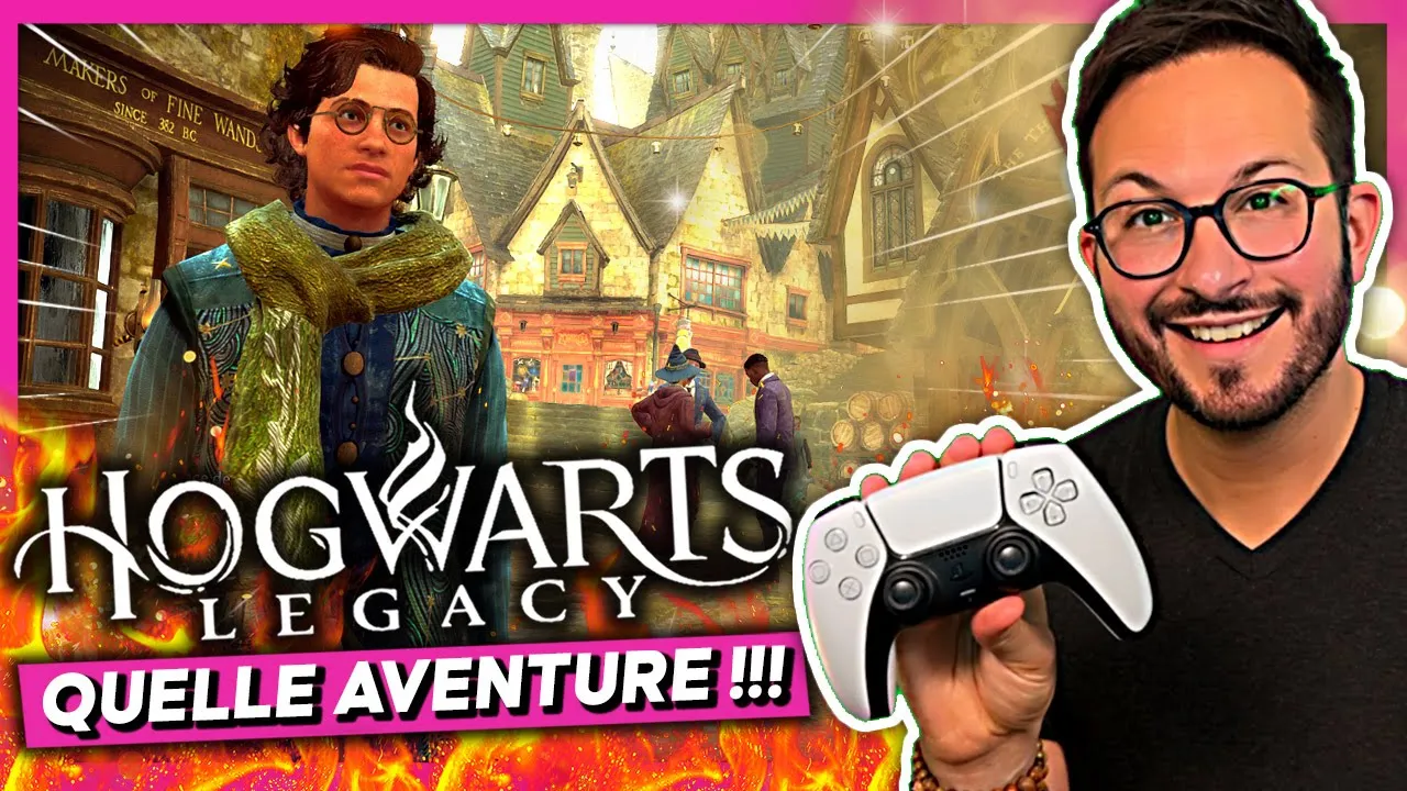 Vido-Test de Hogwarts Legacy par Julien Chize