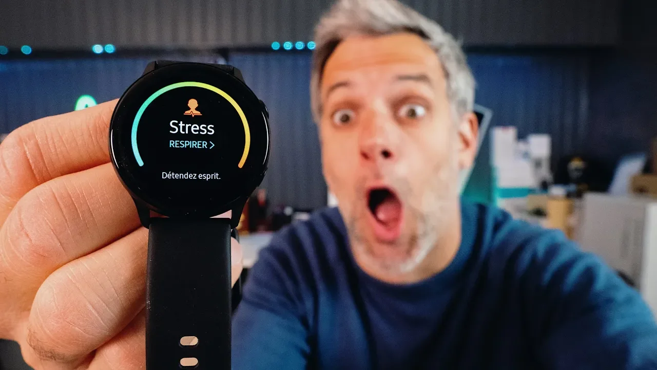 Vido-Test de Samsung Galaxy Watch Active par Monsieur GRrr
