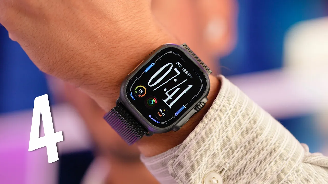Vid�o-Test de Apple Watch Ultra par TheiCollection
